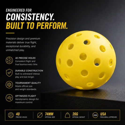 Pickleballs (5 Pack)